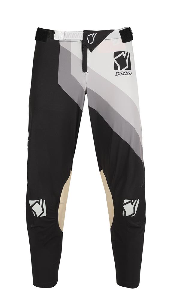 KELNĖS (vaikiškos) MX pants YOKO VIILEE black / white