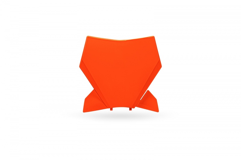 Priekinis numerio plastikas KTM 23-24 Neon orange
