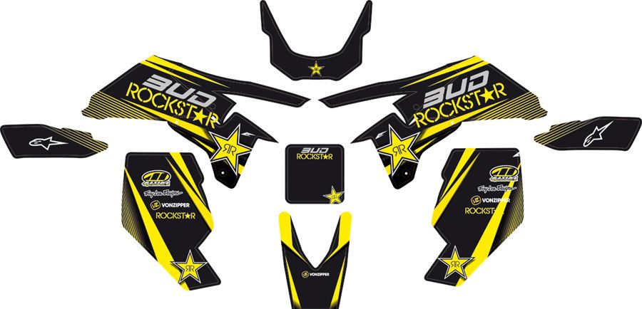 Grafikų k-tas SUZUKI LTR 450 2006-2008