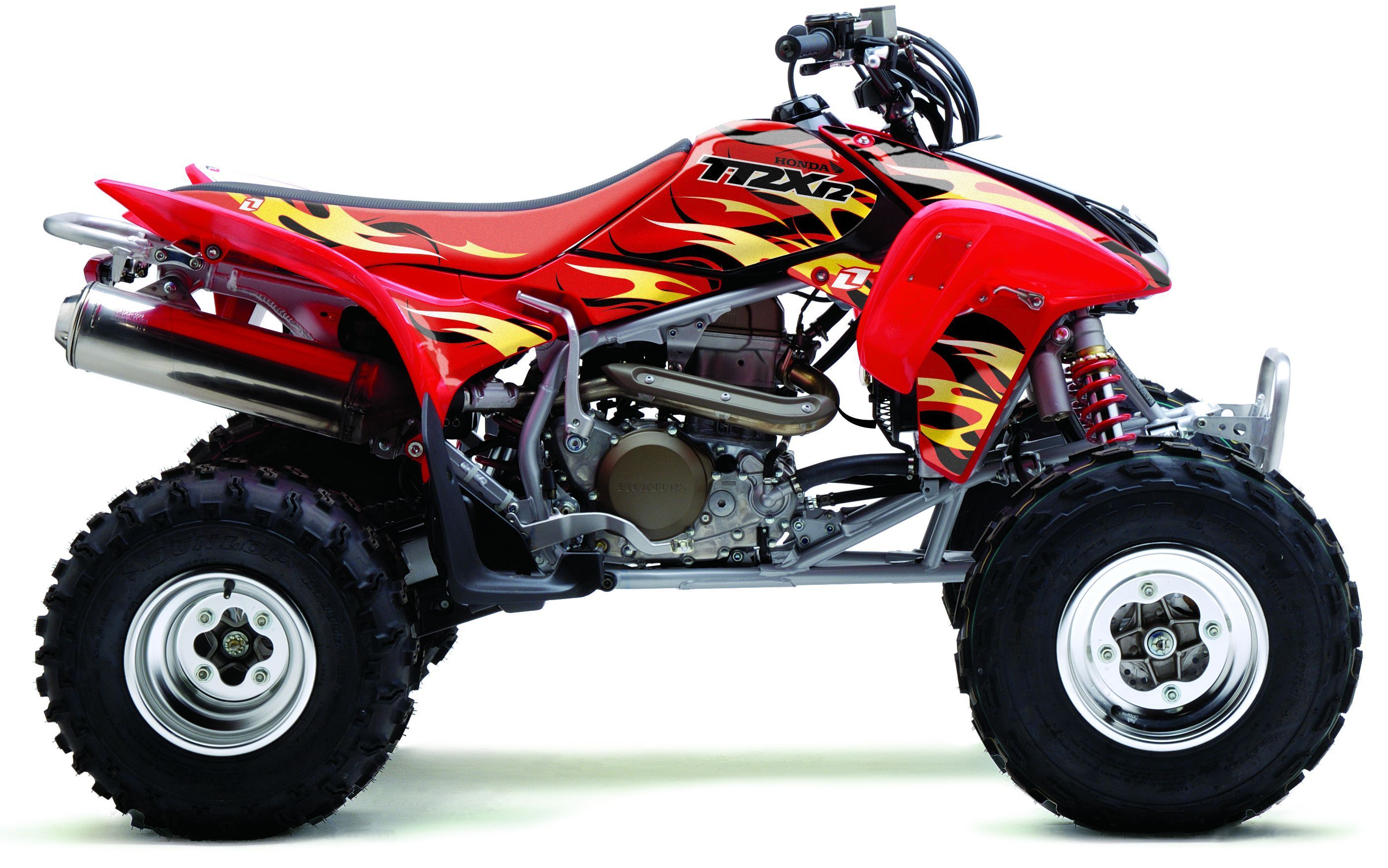 Grafikų k-tas HONDA TRX 2004-2014 Flame