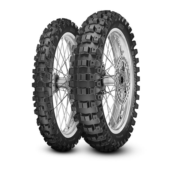 Padanga galinė PIRELLI 110/90-19 TT 51M SCORPION MX32 MID HARD